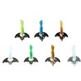 thumbnail image 1 of LEGO Ninjago: Complete Lot of 7 Djinn Swords for Figures - Wu, Cole, Nya, Jay, Kai, Lloyd & Zane, 1 of 1