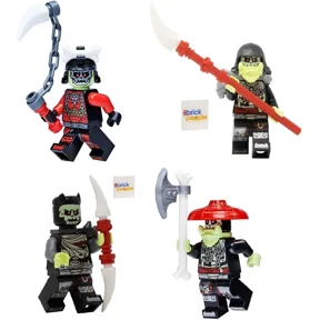 LEGO Ninjago Core: 4 Bone Army Combo Pack - King, Hunter, Warrior and Knight