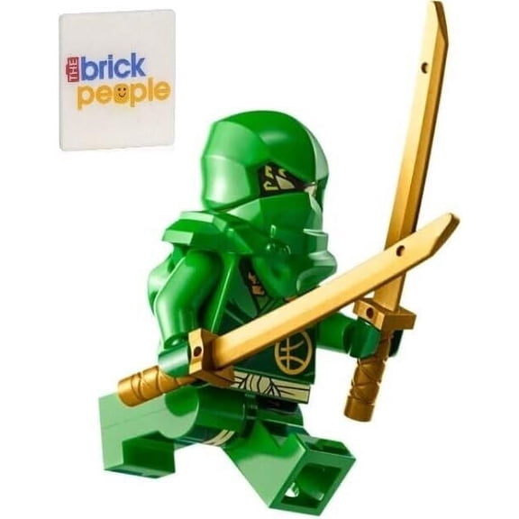 LEGO Collectible Lloyd Garmadon Action Figures with Dual Swords, Green