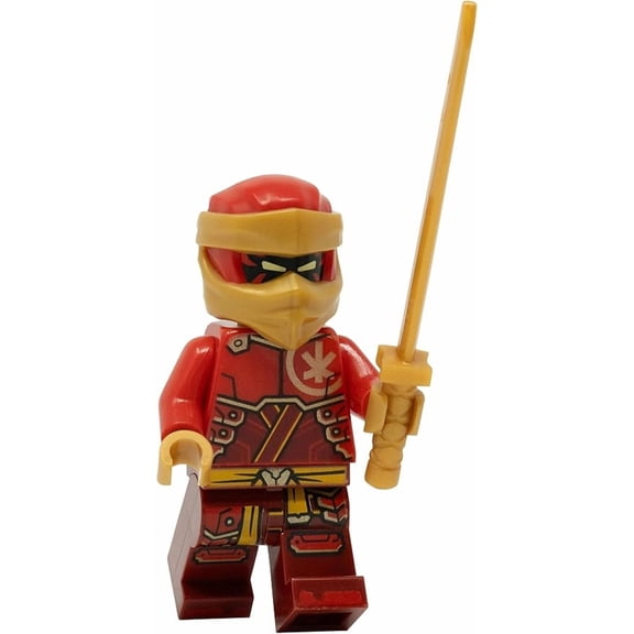 LEGO Ninjago Dragons Rising Season 2: Kai Minifigure with Sword and Gold Trimmings