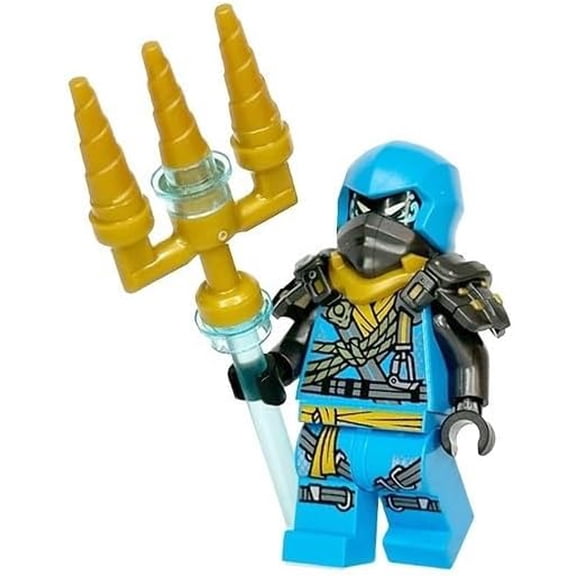 LEGO Ninjago Dragons Rising Season 2: NYA Climber Minifigure - with Trident - 6+
