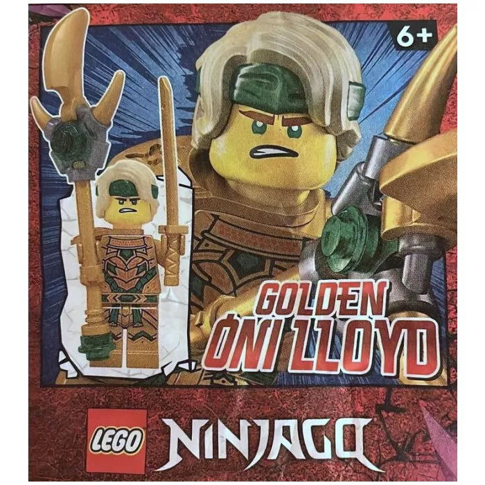 LEGO Ninjago Golden Oni Lloyd Paper Bag 892297 (SEALED) - Walmart.com