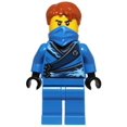 thumbnail image 1 of LEGO Ninjago Jay - Rebooted Minifigure, 1 of 1