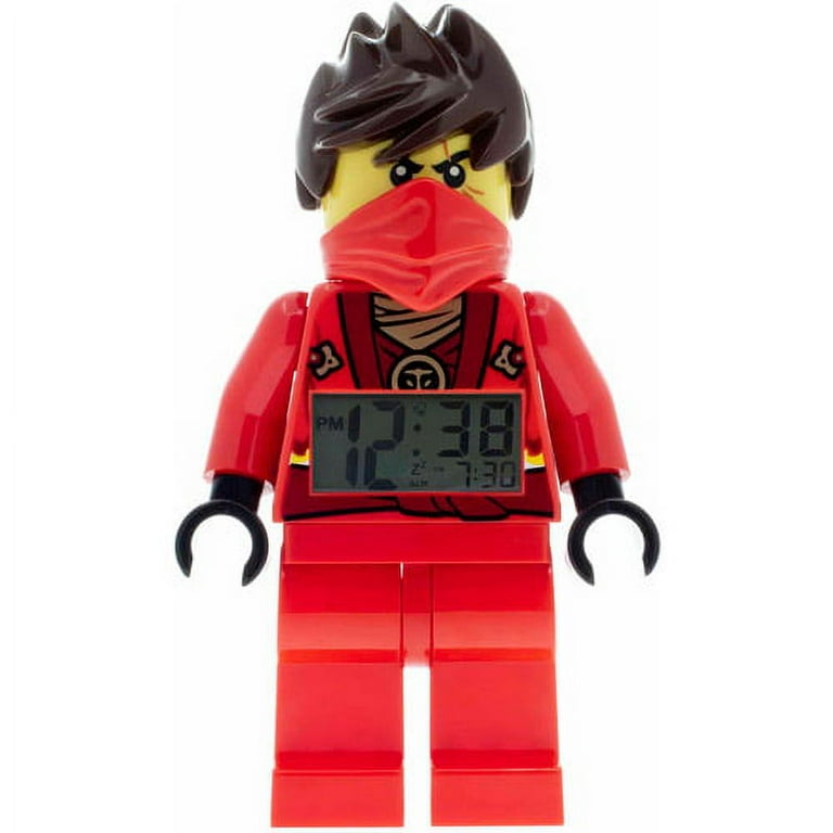 LEGO Ninjago Kai Kids' Minifigure Moveable Alarm Clock