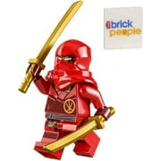 LEGO Ninjago Kai Minfigurel Interlocking Block Building Sets, Yellow
