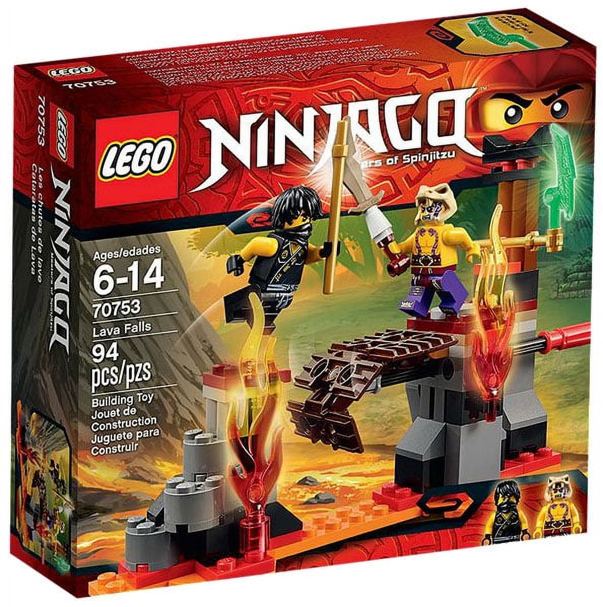 LEGO Ninjago Lava Falls Set #70753 - Walmart.com