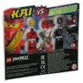 thumbnail image 1 of LEGO Ninjago Legacy (2021) Kai vs. Nindroid Mini Figure 2-Pack - (Cracked Plastic), 1 of 1