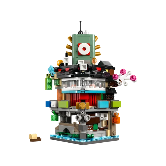 LEGO Ninjago Micro NINJAGO City 40703 Building Kit for Kids (339 Pieces)