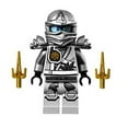 thumbnail image 1 of LEGO Ninjago Minifigure - Zane Titanium Ninja with Gold Sai weapons (70748), 1 of 5