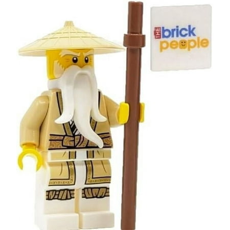 LEGO Ninjago Sensei Wu Minifigure Interlocking Block Building Set