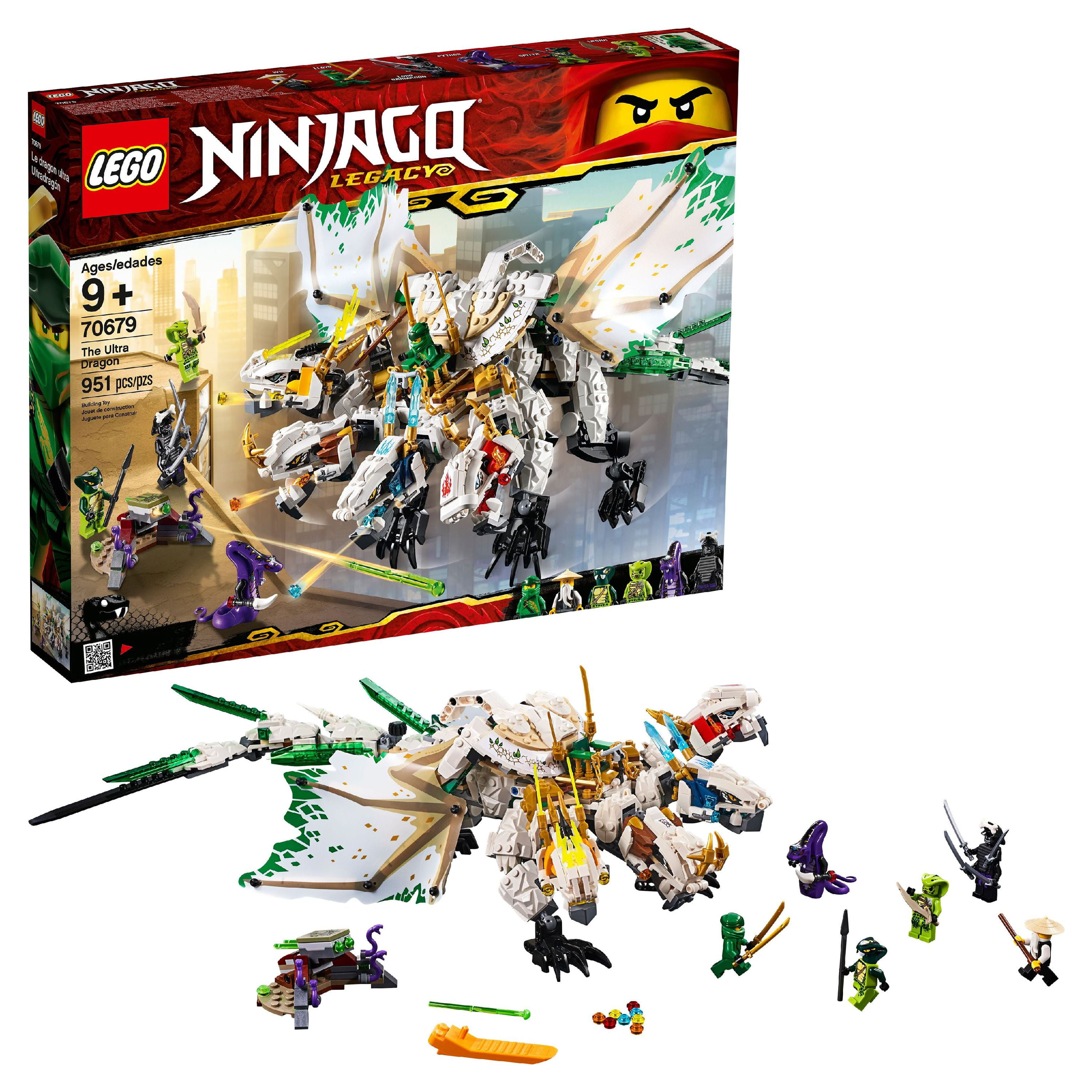 LEGO Ninjago The Ultra Dragon 70679 Ninja Dragoy Toy Walmart