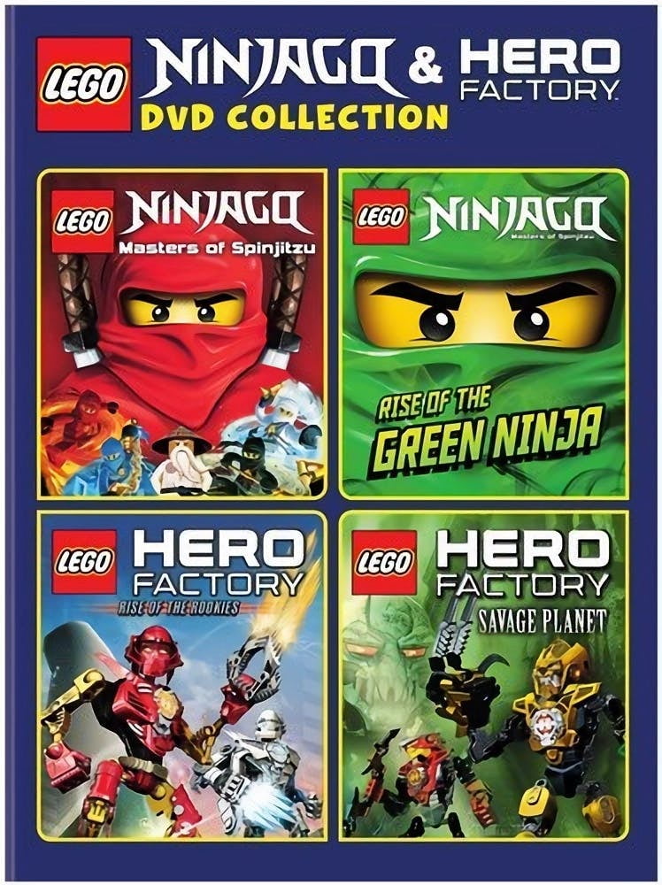 LEGO: Ninjago and Hero Factory (DVD) [2014] - Walmart.com