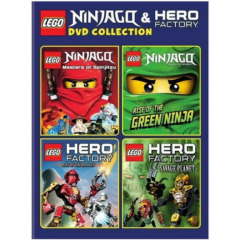 LEGO: Ninjago and Hero Factory (DVD) [2014] - Walmart.com