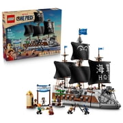 LEGO ONE PIECE Garps Marine Battleship - Building Toy for Boys & Girls, Ages 9+ - With 8 Minifigures - Playset for Kids & Anime Fans - Gift for Birthdays - 75646