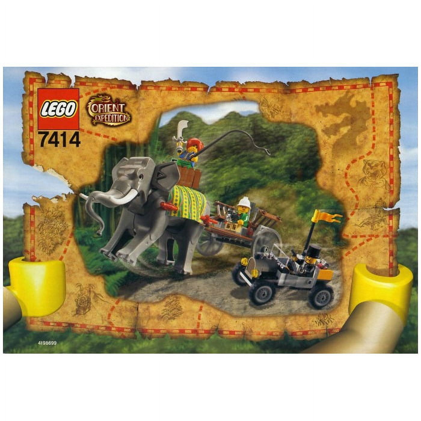 Lego 7414 Elephant Lego Elephant Caravan LEGO Adventurers