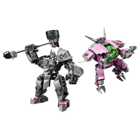 Open Box LEGO Overwatch DVa & Reinhardt 75973