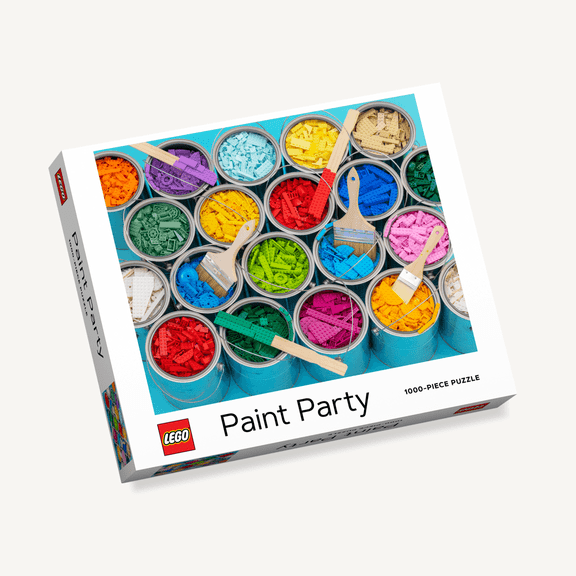 LEGO Paint Party Puzzle Chronicle Books 122436CB