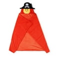 thumbnail image 1 of LEGO® Pirate 54" x 40" Hooded Throw Blanket, Polyester Faux Fur, Red, 1 of 9