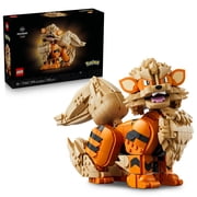 LEGO Pokmon Arcanine - Building Set for Adults, Ages 18+ - Collectible Figure for Video Game Fans - Gift for Men & Women - Decor for Bedroom, Office or Desk - 72160