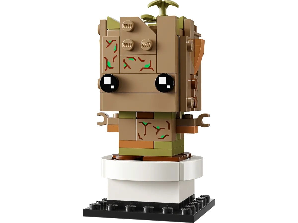 LEGO Potted Baby Groot Marvel's Guardians of The Galaxy,113 pcs