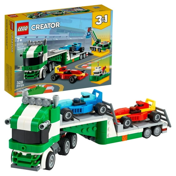 LEGO Race Car Transporter 31113 Building Set (328 Pieces)