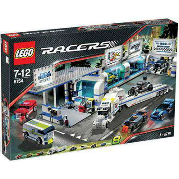 Pre-Owned LEGO Racers Tiny Turbos Brick Street Customs 8154