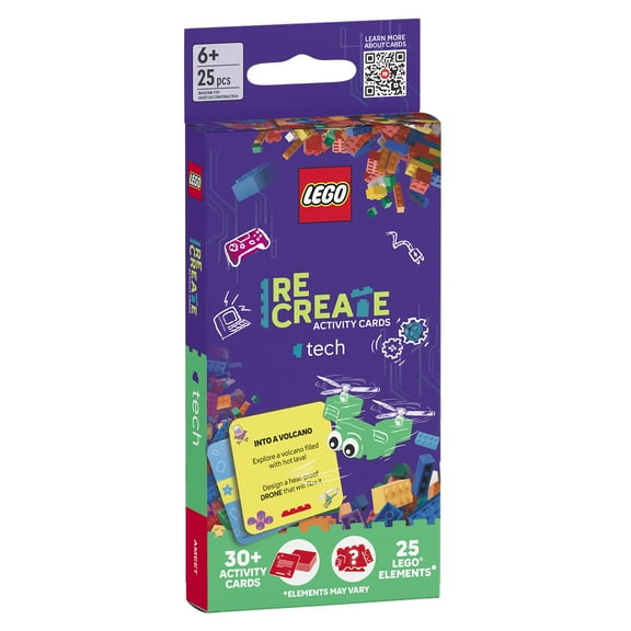 LEGO Recreate Activity Cards  Tech