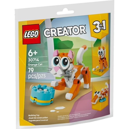 LEGO Creator Orange Cat 30714 Plastic