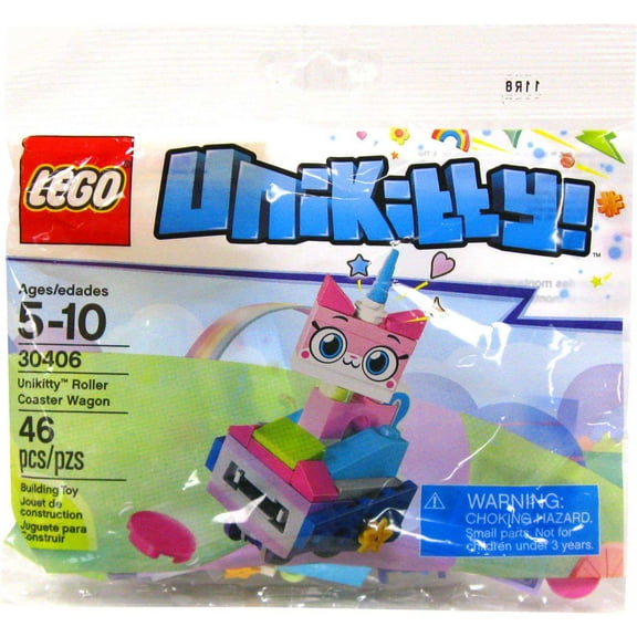 Pre-Owned LEGO Recruitment Bags Unikitty? Roller Coaster Wagon 30406