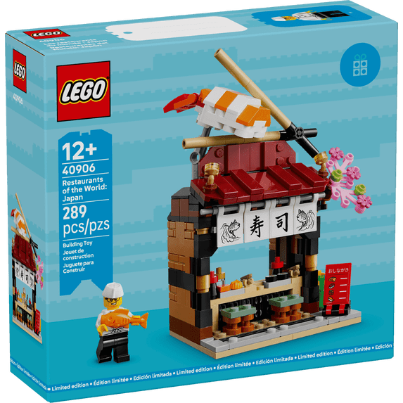 LEGO Restaurants of the World: Japan Sushi Restaurant 289pcs 40906