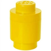 LEGO Round Storage Brick Toy Box, Bright Yellow