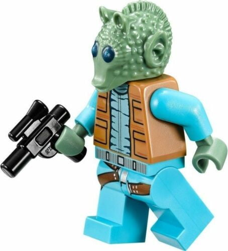LEGO STAR WARS MINIFIGURE MOS EISLEY GREEDO WITH BELT AND BLASTER 75052