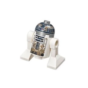LEGO STAR WARS MINIFIGURE R2-D2 R2D2 DROID DIRT STAINS 75208 YODA'S HUT DAGOBAH