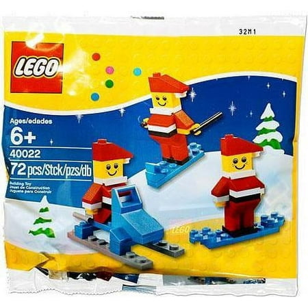 LEGO Santa 3-Pack Mini Set #40022 [Bagged]