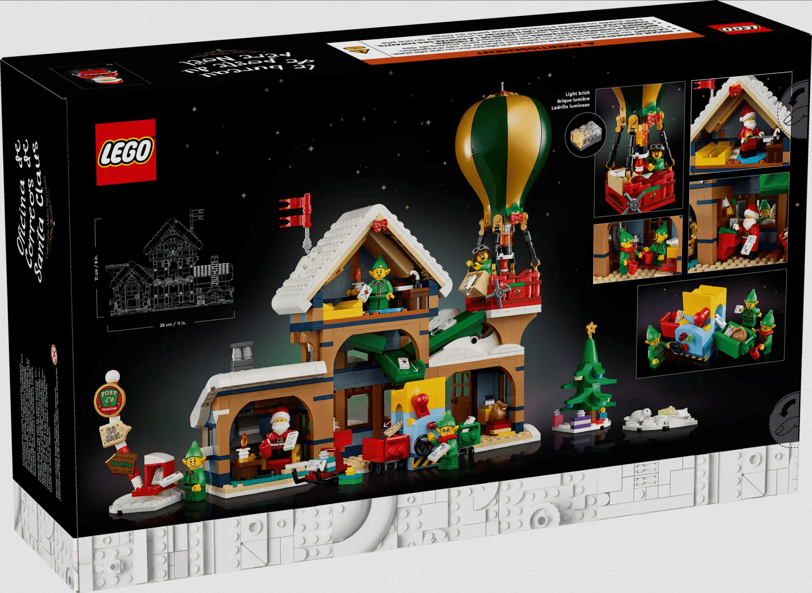 LEGO Santa's Post Office Set 10339 Interlocking Block Building