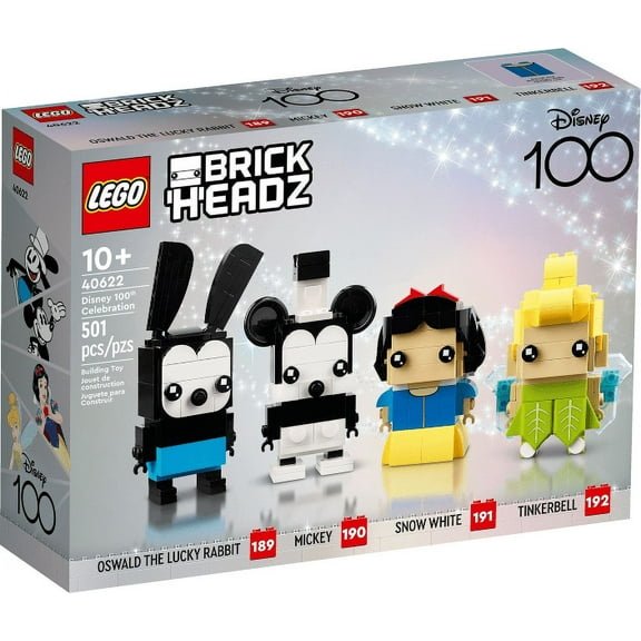 LEGO Sealed New In Box BrickHeadz Disney 100th Celebration
