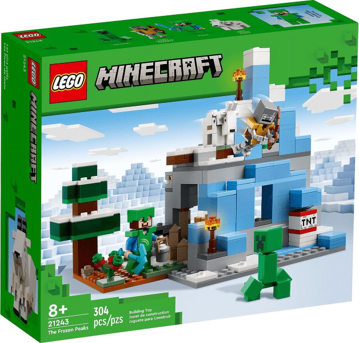 LEGO Sealed New In Box Minecraft The Frozen Peaks 21243