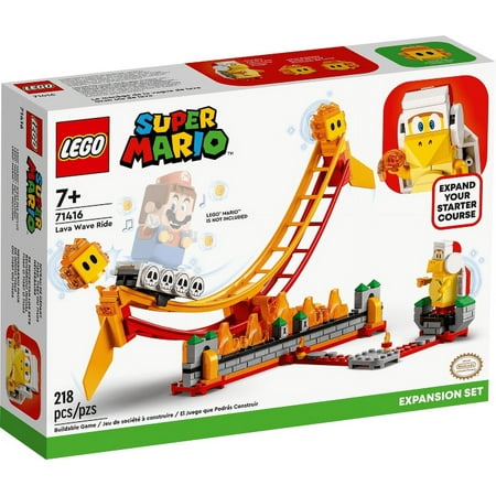 LEGO Sealed New In Box Super Mario Lava Wave Ride - Expansion Set 71416