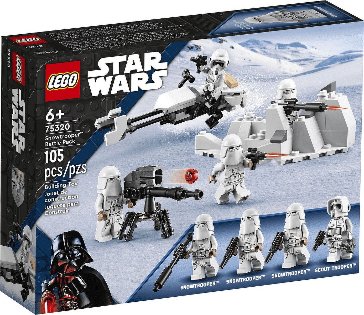 LEGO Sealed New in Box Star Wars Snowtrooper Battle Pack 75320 Walmart