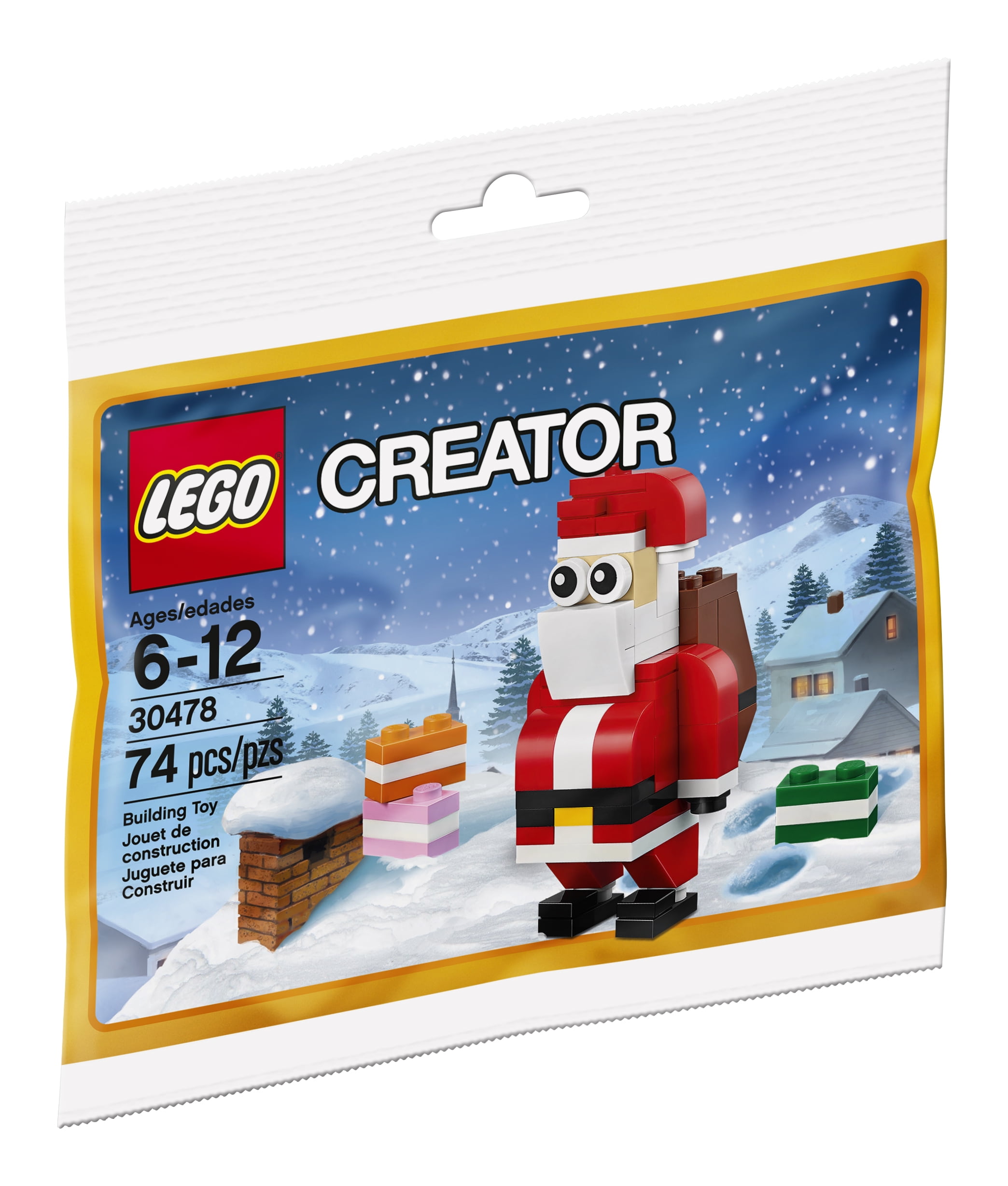 LEGO Christmas Jolly Santa 30478 Building Set for Kids - Winter