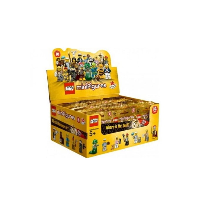 LEGO 10 Minifigures Box of 60 Packets 6029138 - Walmart.com