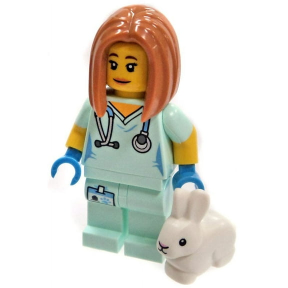 LEGO Series 17 Veterinarian with Bunny Minifigure [No Packaging]