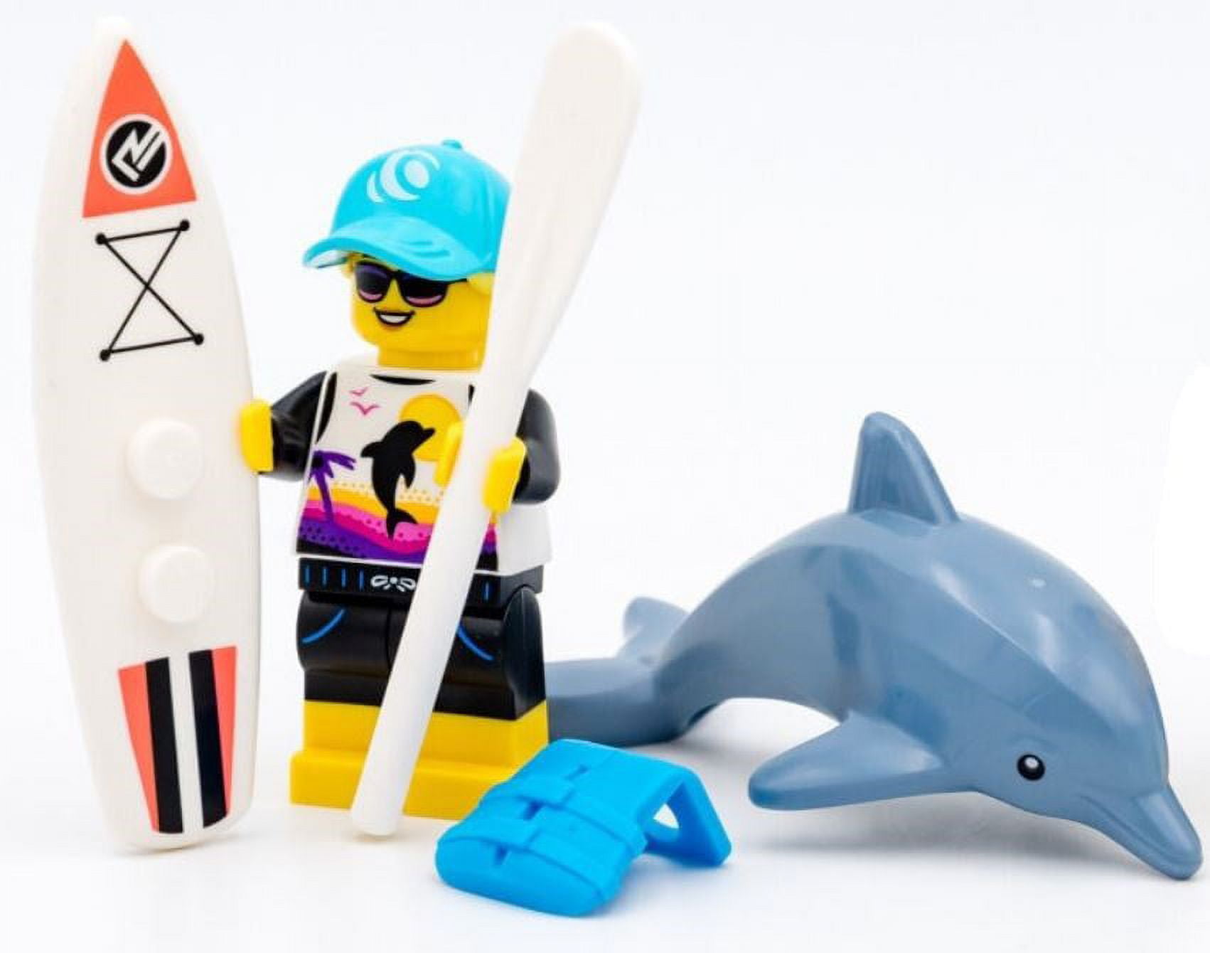 LEGO Series 21 Characters Mini Figs Paddle Surfer Minifigure No Packaging Walmart