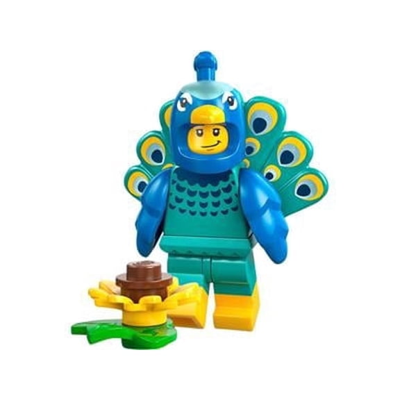 LEGO Series 28 Collectible Minifigures Peacock Costume Guy - 71051-1 SEALED