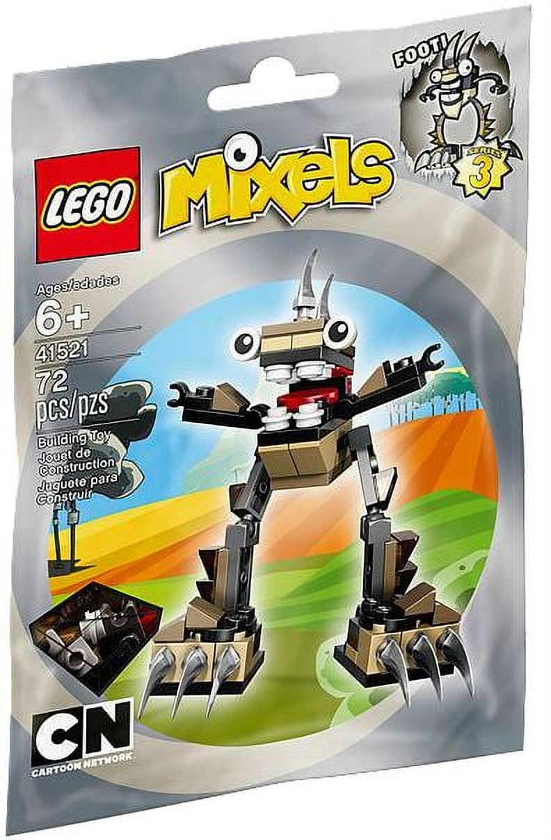 LEGO Series 3 FOOTI Set 41521 with Spiky Claw Feet and Mohawk Hair