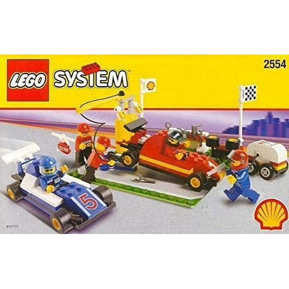 LEGO Shell Promotional Set: Pit Stop Set #2554