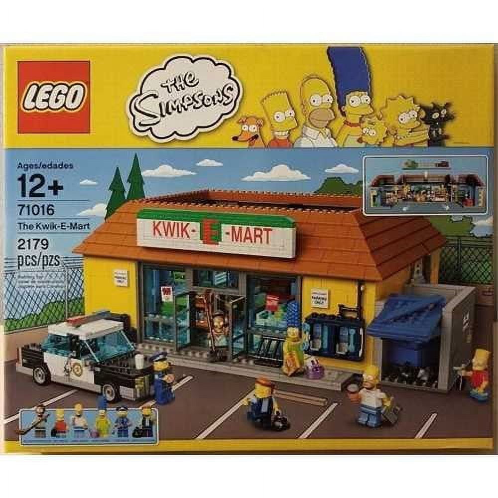 LEGO Simpsons Kwik-E-Mart Interlocking Block Building Set