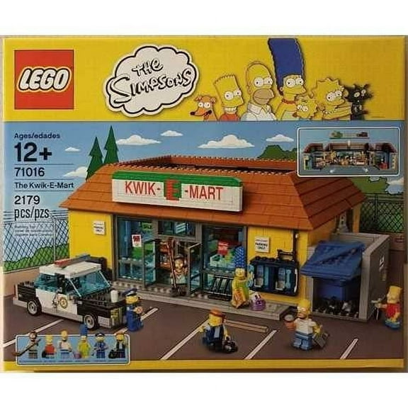 LEGO Simpsons Kwik-E-Mart Interlocking Block Building Set