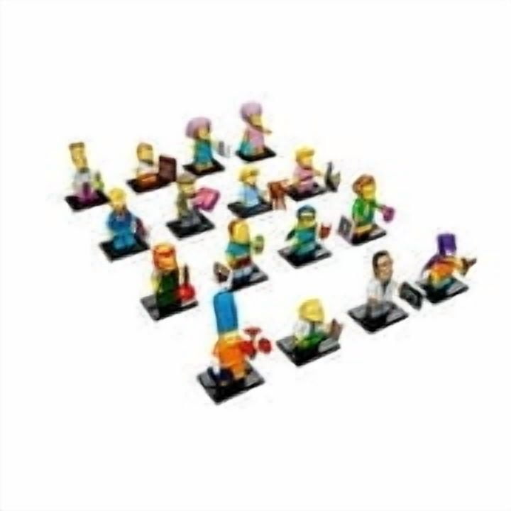 Simpsons Characters Lego Simpsons Minifigures Series Complete Set