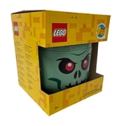 LEGO Small Stackable Storage Head, Green Skeleton